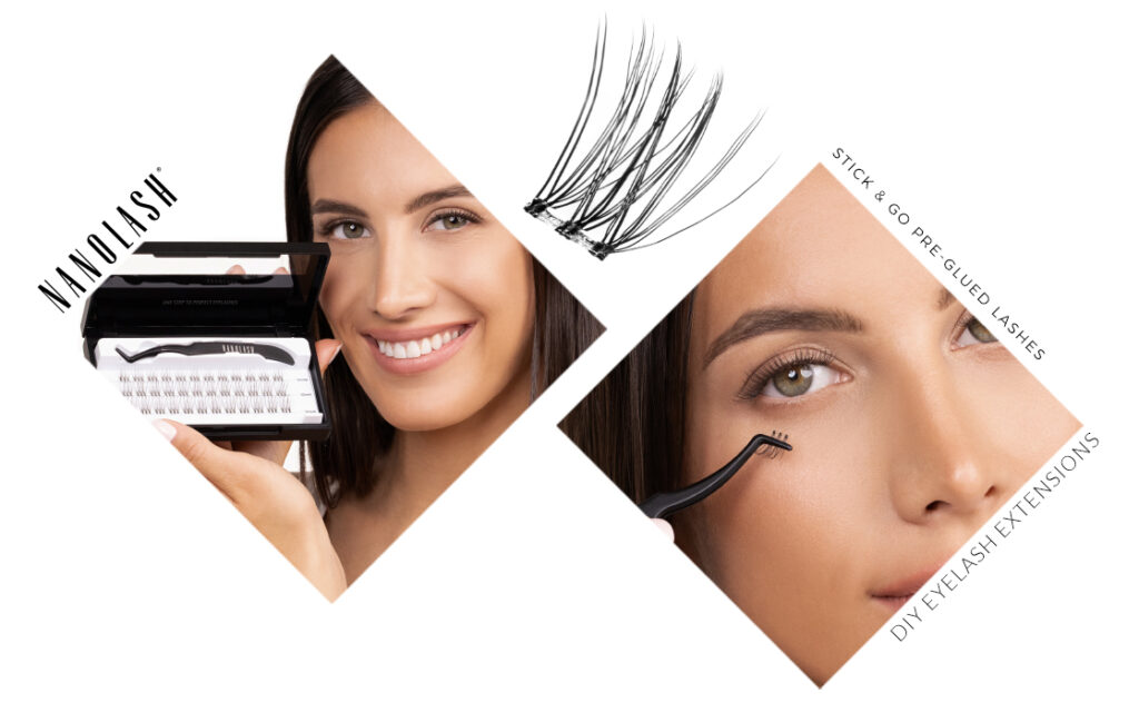 Selbstklebende Wimpern ohne Kleben nanolash